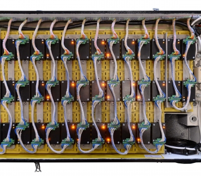 Battery for autonomous running